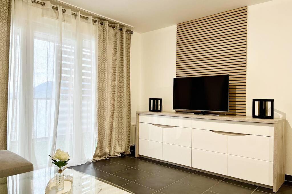 Appartement T2 Vue Panoramique Sur Annecy 塞诺德 外观 照片