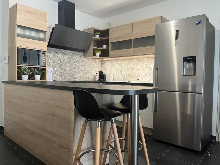 Appartement T2 Vue Panoramique Sur Annecy 塞诺德 外观 照片